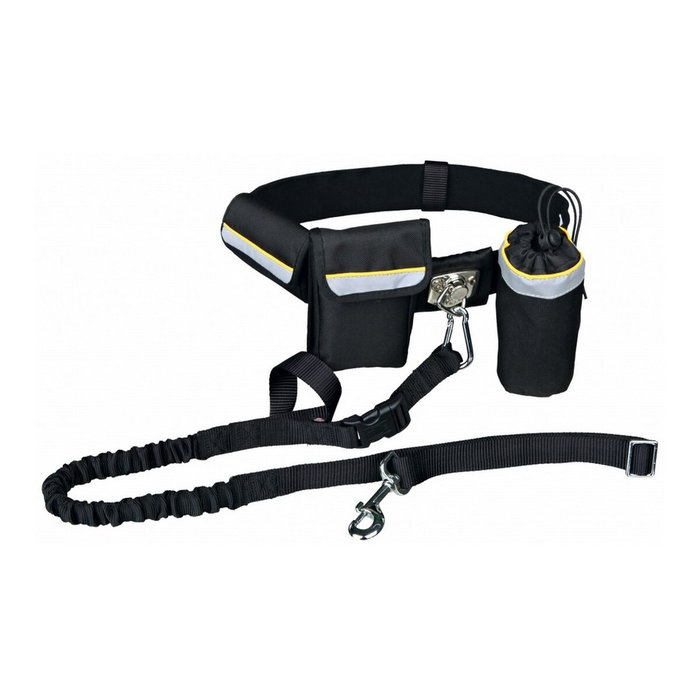 Trixie Ceinture avec laisse 1275 Noir