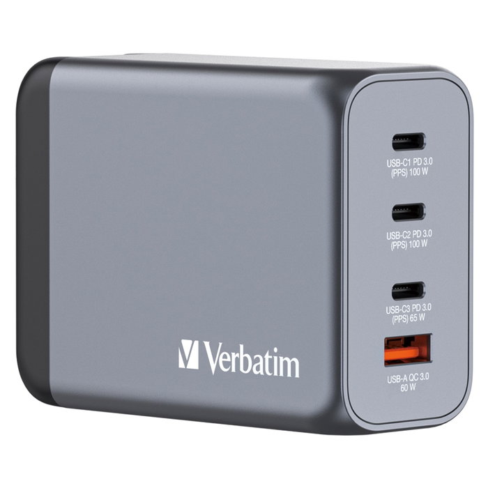 Verbatim Chargeur 200W 4 Ports USB-A/C 32204 Verbatim Chargeur 200W 4 Ports USB-A/C 32204