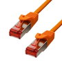 ProXtend Câble Ethernet CAT6 F/UTP CU Orange 10m