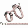 Trixie Harnais pour chat Gris/Rose (27-45 cm)