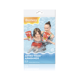 Bestway Brassards de Natation Décorés Rouge Multicouleur 30x15 cm