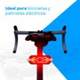 NK Lumière arrière LED pour vélo avec clignotants et télécommande