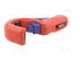 KNIPEX DP50 Coupe-tube pour tuyaux en plastique Ø32, 40, 50 mm