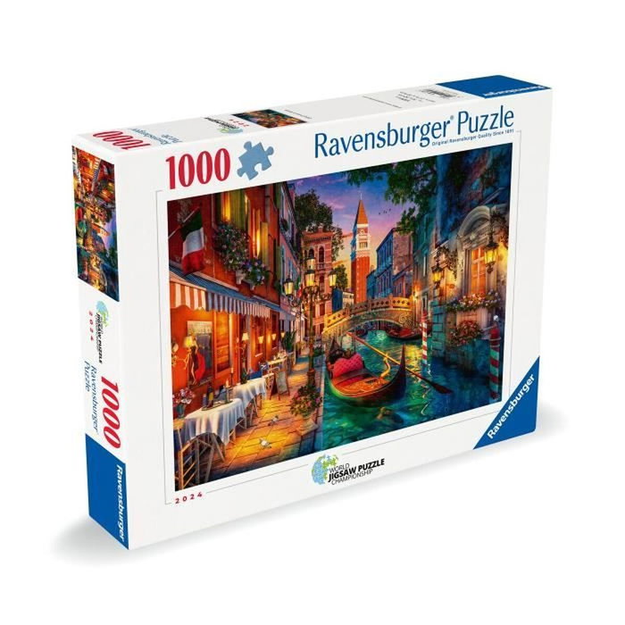 Ravensburger Puzzle 1000 pièces Croisière sur les canaux à Venise