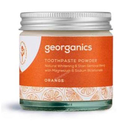 GEORGANICS Dentifrice Minéral Orange en Poudre 60 ml GEORGANICS Dentifrice Minéral Orange en Poudre 60 ml