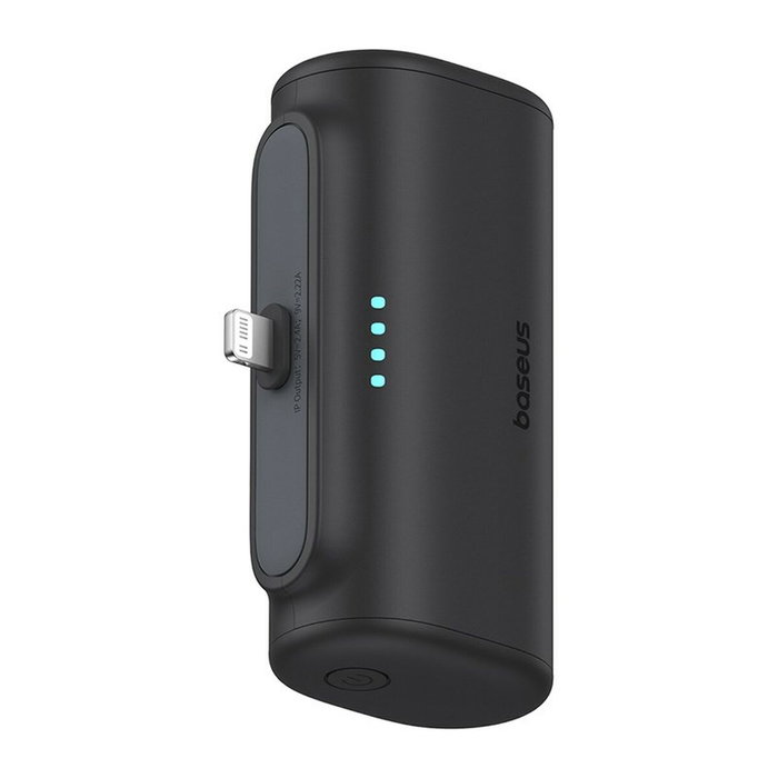 Baseus Powerbank P10068307113-00 Noir 5000 mAh, USB, Lightning, USB-C Baseus Powerbank P10068307113-00 Noir 5000 mAh, USB, Lightning, USB-C