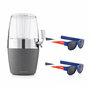Pack distributeur de bière réfrigérant InnovaGoods et 2 lunettes de soleil enroulables Sunfold France