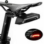 Rockbros Lanterne LED pour Vélo 157346 - Noir et Rouge