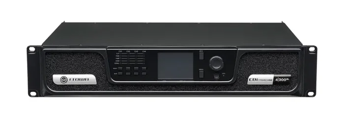 Crown CDi DriveCore 4|300BL Amplificateur 4 Canaux 300W Entrée Analogique + Blu Link