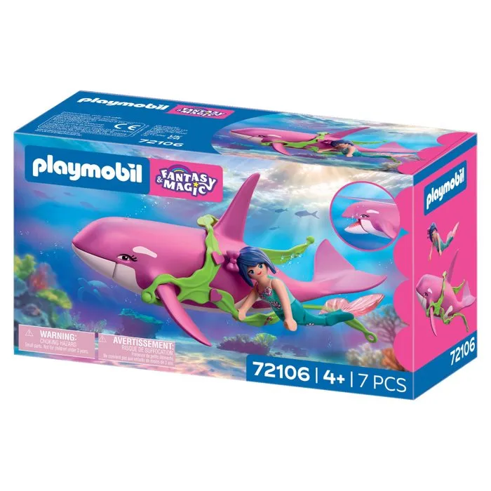 Playmobil Orque et sirène 72106, Fantasy & Magic, 7 pièces Playmobil Orque et sirène 72106, Fantasy & Magic, 7 pièces