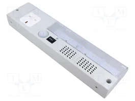STEGO Lampe LED SL 025 gris clair avec capteur de mouvement, IP20, 560lm
