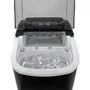 Jocca Machine à Glaçons 2378 - Capacité 12 kg/jour, 9 Glaçons en 6-12 min, Réservoir 1.3L, Autonettoyage, Compacte