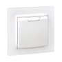 Socle de prise Simon 2p+t monobloc Plastique 230 V 16 A Type F