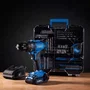 Scheppach C-DTB74/1-X Coffret perceuse visseuse sans fil 20V IXES - 50Nm, mandrin 13mm, batterie 2Ah + chargeur + 74 accessoires