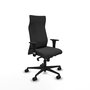 Piqueras Y Crespo Fauteuil Albacete, Gris foncé, Mécanisme Synchrone