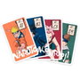 Fournier Jeu de Cartes Shuffle Fun Naruto 3 en 1 (Snap, Familles, Action) - 33 Cartes - Âge 4+ - Instructions Multilingues - Réf. 10037630