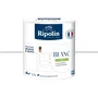 Ripolin - Peinture pour Meubles & Objets Blanc Satiné 0.5L - Relooking Intérieur et Extérieur Sans Sous-Couche