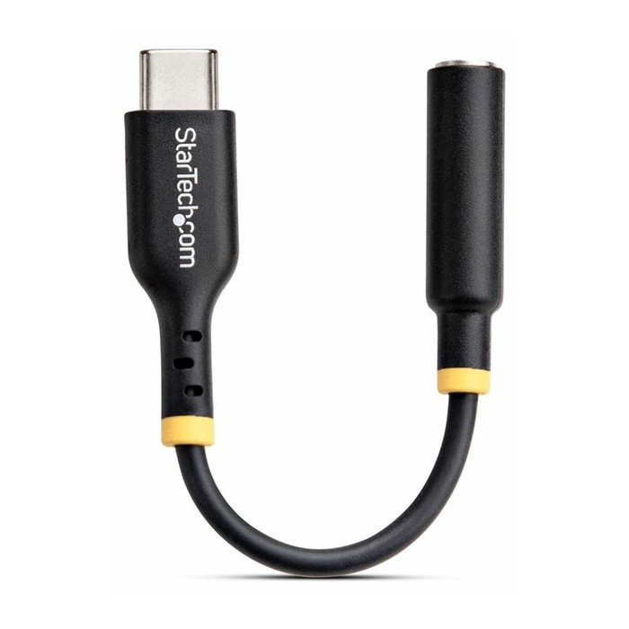 StarTech.com USB-C Audio Adapter Adaptateur USB-C vers Jack 3.5mm TRRS avec DAC 32 bits StarTech.com USB-C Audio Adapter Adaptateur USB-C vers Jack 3.5mm TRRS avec DAC 32 bits
