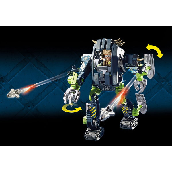 Playmobil Robot de Glace Espions Rebelles de l'Arctique