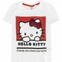 T shirt à manches courtes Enfant Hello Kitty Blanc