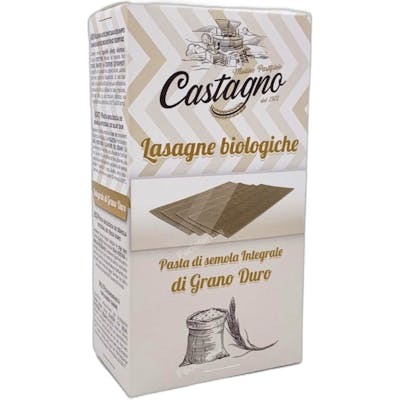 CASTAGNO Lasagnes de blé dur complet BIO 500 g CASTAGNO Lasagnes de blé dur complet BIO 500 g