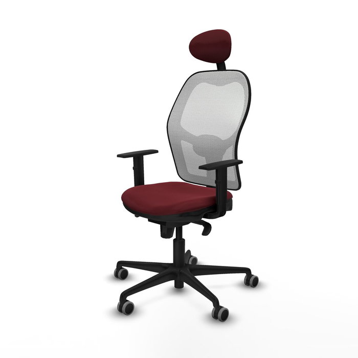 Piqueras y Crespo Chaise de Bureau 1D036G1 Bordeaux Piqueras y Crespo Chaise de Bureau 1D036G1 Bordeaux