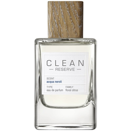 Clean Reserve Acqua Neroli - Eau de Parfum Unisexe, Parfum Frais et Floral aux Notes d'Agrumes et de Fleurs d'Oranger, 50 ml
