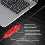 Lindy Rallonge Active USB 2.0 Pro 8 m, Câble d'Extension Actif Haute Vitesse Jusqu'à 480 Mbit/s avec Connecteurs à Verrouillage