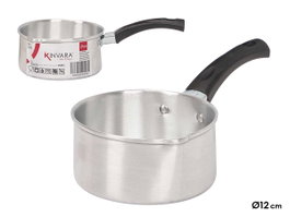 KINVARA Cazo en aluminium 12cm, Plata, 0,6 L de capacité, lot de 10