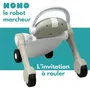 Bambisol Trotteur marcheur bébé Nono le Robot, 10 à 36 mois, jeux électroniques interactifs parlant musical pour apprendre l'anglais, blanc