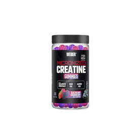 WEIDER CREatine 200 MESH GUMMIE Saveur Dual (Mora/Fresa) 60 g