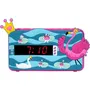 Bigben Interactive R15PRINCESS3D - Réveil LED avec effet 3D décor princesse, double alarme, fonction snooze et réglage de l'intensité - Alimentation secteur et piles AAA