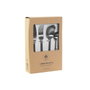 DKD Home Decor Couverts 16 Pièces Doré Argenté en Acier Inoxydable