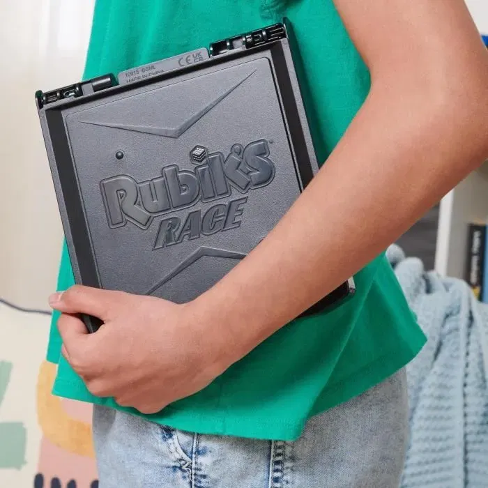Rubik's - Rubik's Race - Jeu de réflexion et de rapidité, taquin avec plateau 3x3, à partir de 6 ans Rubik's - Rubik's Race - Jeu de réflexion et de rapidité, taquin avec plateau 3x3, à partir de 6 ans