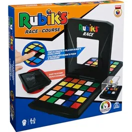 Rubik's - Rubik's Race - Jeu de réflexion et de rapidité, taquin avec plateau 3x3, à partir de 6 ans