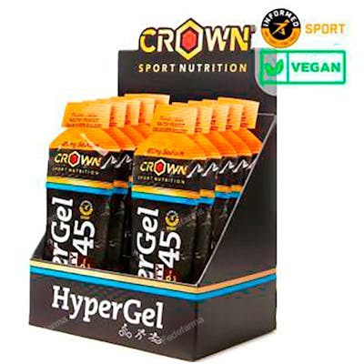 Crown Sport Nutrition Hypergel 45 - Gel énergétique cacahuète salé pour sport - 10 x 75g - 45g de glucides, avec sodium, végan, certifié Informed-Sport Crown Sport Nutrition Hypergel 45 - Gel énergétique cacahuète salé pour sport - 10 x 75g - 45g de glucides, avec sodium, végan, certifié Informed-Sport