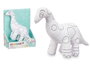 PINCELLO Peluche à colorier Dinosaure