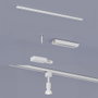 Philips Capuchon d'extrémité Easylink, blanc, 2 pièces, 35 x 19 x 17 mm