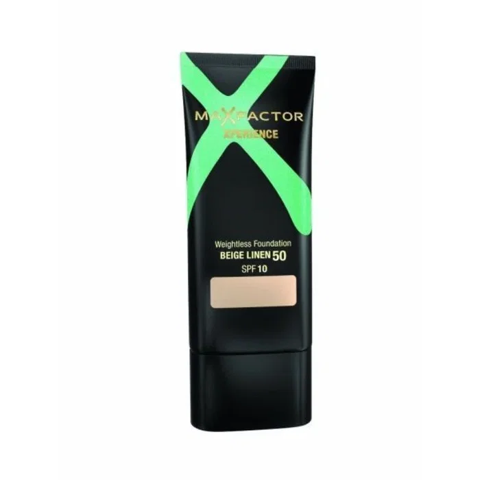 Max Factor Xperience Fond de teint liquide Lin beige (50) SPF 10 Max Factor Xperience Fond de teint liquide Lin beige (50) SPF 10