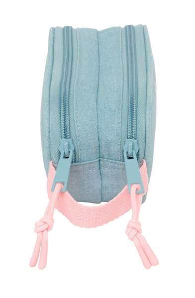 Safta Portatodo Double Wicked Boîte de Rangement Double Mèche 21 x 8 x 6 cm - À partir de 3 ans