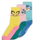 Difuzed Pack de 3 paires de chaussettes Crew Pokémon 39-42