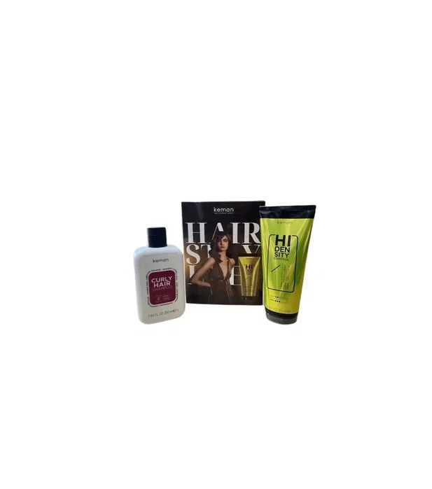Kemon Set Curly Hair : Shampooing Définissant 250 ml et Crème Coiffante 200 ml Kemon Set Curly Hair : Shampooing Définissant 250 ml et Crème Coiffante 200 ml