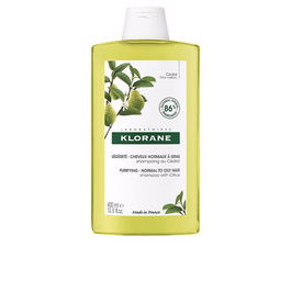Klorane Shampooing Léger au Citron pour Cheveux Normaux/Gras - 400 ml