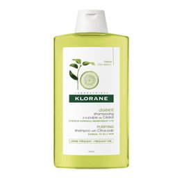 Klorane Shampooing Léger au Citron pour Cheveux Normaux/Gras - 400 ml