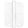Jandel Pernio Canto Redondo 90-65-2,5 Blanco/Laton - Angle de mur droit/gauche, finition blanc, main droite