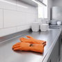IGARTEX Gants en latex naturel flocage orange 30cm Taille M