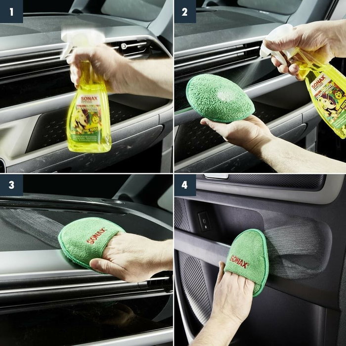 Sonax Nettoyeur d'habitacle effet mat Lemon Rocks