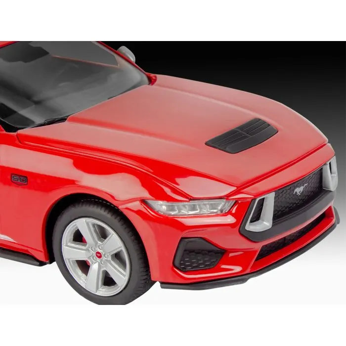 Revell - Maquette à construire avec système Click - Ford Mustang GT 2024 - Pièces pré-peintes - Sans colle nécessaire
