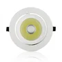 Foco Downlight LED 40W 5.000Lm 6000ºK Circular Orientable Blanco Frío