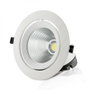 Spot LED Downlight Circulaire COB 40W 6000K Blanc Froid Orientable